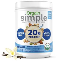 Orgain Organic Simple Vegan Protein Powder